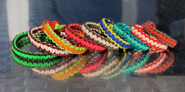Paracord-Hunde-Halsbänder
